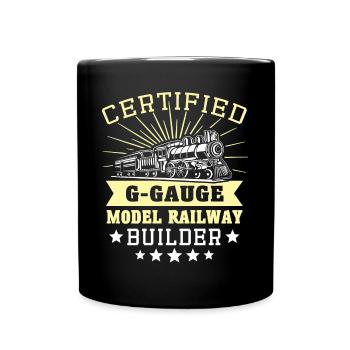 Garden Railway Garden Railway G Gauge - Full Colour Mug - black - Front