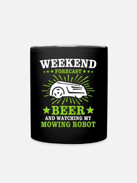 Robotic lawn mower Robotic lawn mower - Full Colour Mug - black