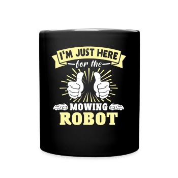 Tondeuse robot Robot tondeuse - Mug uni - noir - Devant