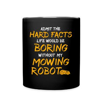 Tondeuse robot Robot tondeuse - Mug uni - noir - Devant