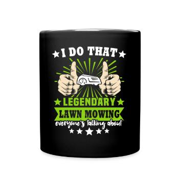 Tondeuse robot Robot tondeuse - Mug uni - noir - Devant