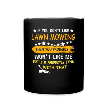 Tondeuse - Mug uni - noir - Devant