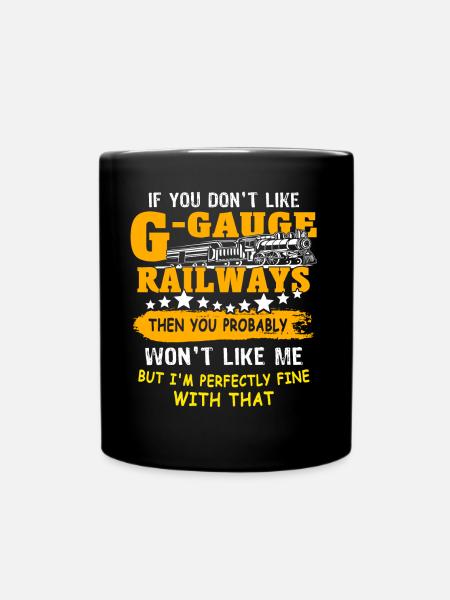 Voie ferrée de jardin G - Mug uni - noir