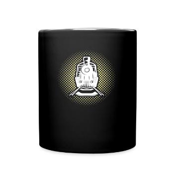 Model railway G gauge - Full Colour Mug - black - Front