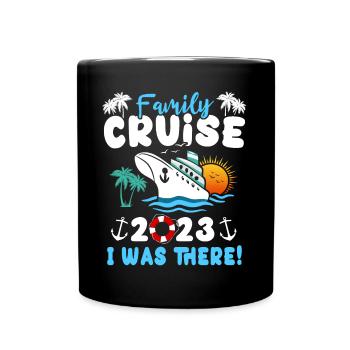 Croisière 2023 Bateau de croisière - Mug uni - noir - Devant