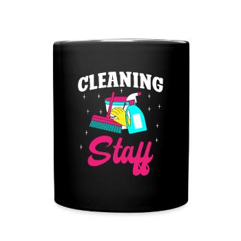 From 250km/h my broom pulls a little to the right - Full Colour Mug - black - Front