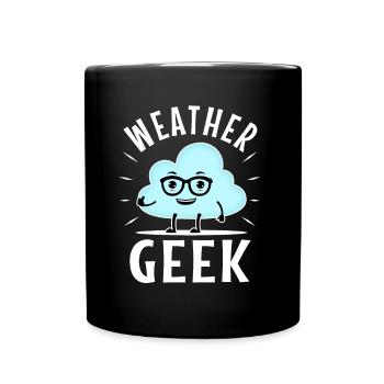 Weather Geek - Full Colour Mug - black - Front