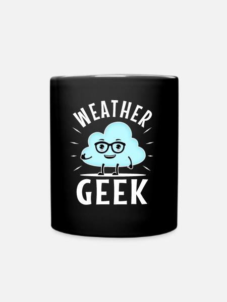 Météo Geek - Mug uni - noir