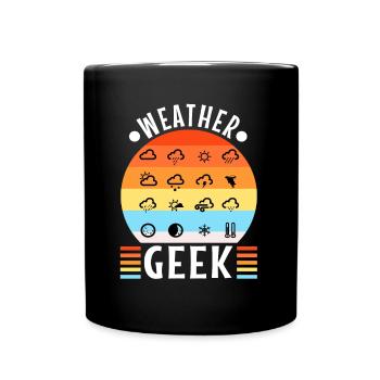 Weather Geek - Full Colour Mug - black - Front