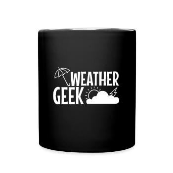 Weather Geek - Full Colour Mug - black - Front