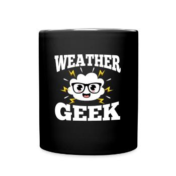 Weather Geek - Full Colour Mug - black - Front