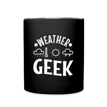 Weather Geek - Full Colour Mug - black - Front