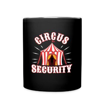 Circus security - Full Colour Mug - black - Front
