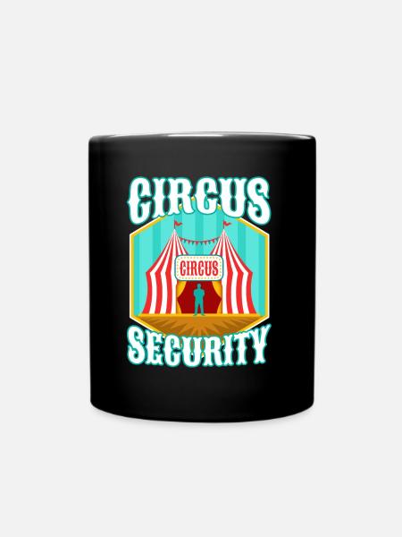 Sécurité du cirque - Mug uni - noir