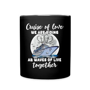 Cruising together - Full Colour Mug - black - Front