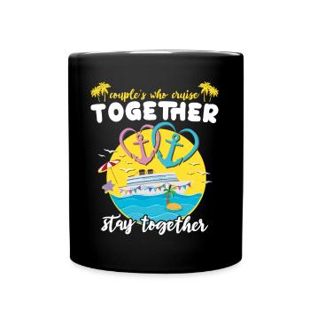 Cruise Marriage - Full Colour Mug - black - Front