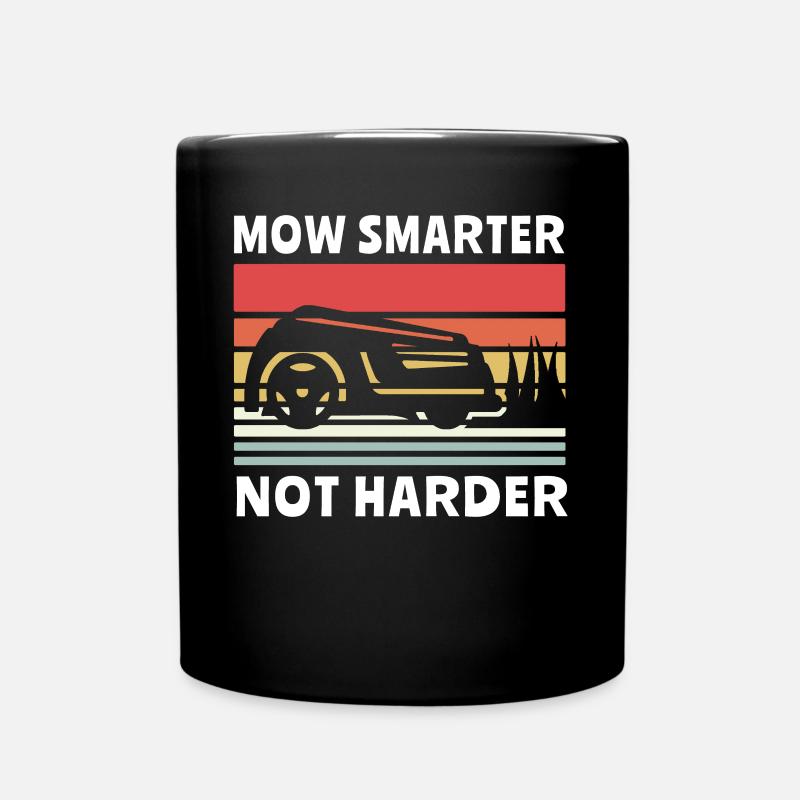 Robotic lawn mower Robot lawn mower - Full Colour Mug - black
