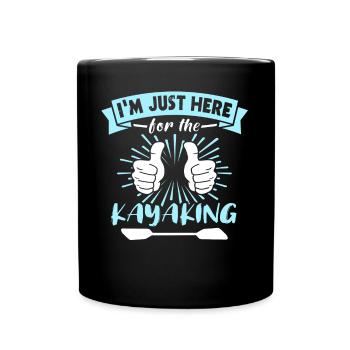 Kayak - Mug uni - noir - Devant
