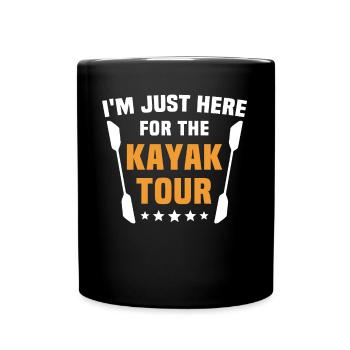 Kayak - Mug uni - noir - Devant