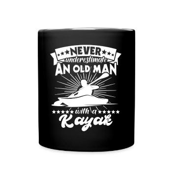 Kayak - Mug uni - noir - Devant