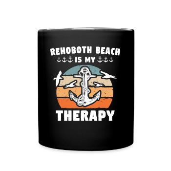 Rehoboth Beach Delaware - Tasse einfarbig - Schwarz - Vorne