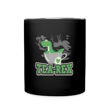 Tea Expert Tea Drinker Tea Addict Tea Enthusiast - Full Colour Mug - black - Front