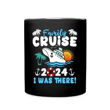 Cruise 2024 Sea Voyage - Full Colour Mug - black - Front