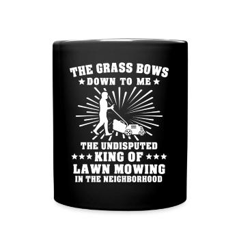 Tondeuse - Mug uni - noir - Devant