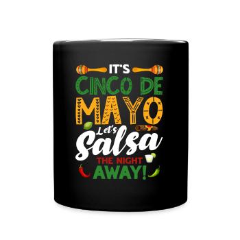 Cinco De Mayo 5 De Mayo Viva Mexico Cadeau - Mug uni - noir - Devant