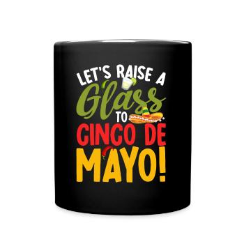 Cinco De Mayo Party Viva Mexico Cinco De Mayo Lehr - Mug uni - noir - Devant