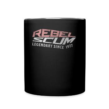 Rebel Scum - Movie Quote Scum Rebels - Full Colour Mug - black - Front