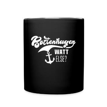 Proverbes de Boltenhagen - Mug uni - noir - Devant