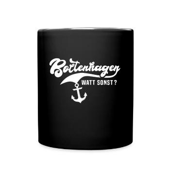 Proverbes de Boltenhagen - Mug uni - noir - Devant