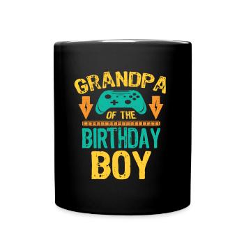 Grand-père de l’idée de cadeau de jeu de garçon d’anniversaire - Mug uni - noir - Devant
