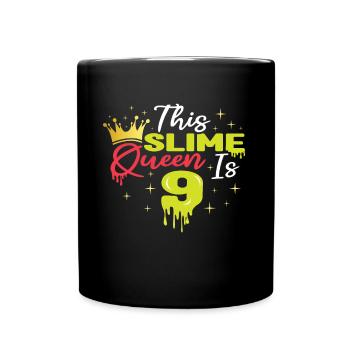 Craft Kids Slime Lover Slime Girl Alter 9 Kid - Tasse einfarbig - Schwarz - Vorne