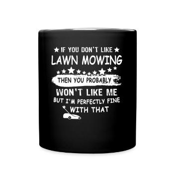 Tondeuse - Mug uni - noir - Devant