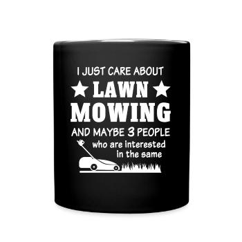 Tondeuse - Mug uni - noir - Devant