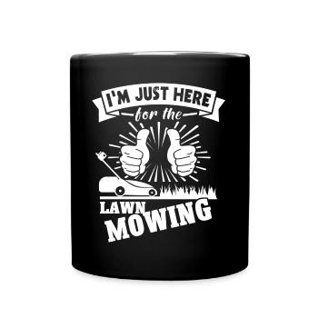 Tondeuse - Mug uni - noir - Devant