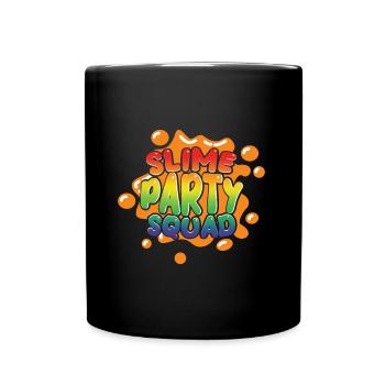 Slime Squad Slime Kid Buntes Schleimhandwerk - Tasse einfarbig - Schwarz - Vorne