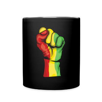 Célébrez l’histoire des Noirs de Juneteenth - Mug uni - noir - Devant