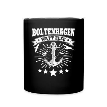 Boltenhagen - Tasse einfarbig - Schwarz - Vorne