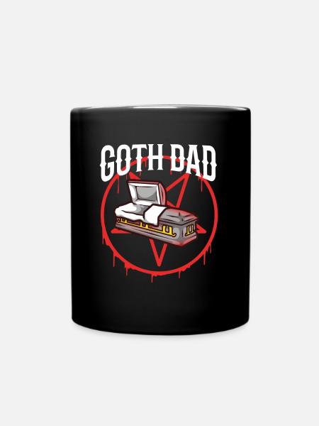 Goth Dad - Tasse einfarbig - Schwarz