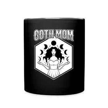 Goth Mom - Full Colour Mug - black - Front