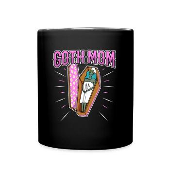 Goth Mom - Full Colour Mug - black - Front