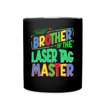 Bro Brother Of the Laser Tag Birthday Boy Master - Mug uni - noir - Devant