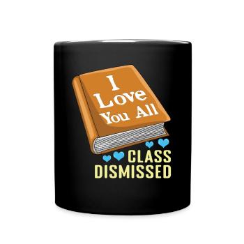 Book Happy Summer Day Of School Class Love - Full Colour Mug - black - Front