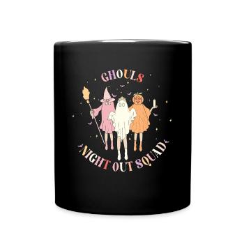 Ghouls Night Out Squad - Full Colour Mug - black - Front