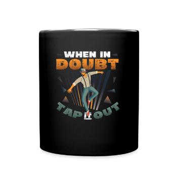 En cas de doute, tapez-le, claquettez - Mug uni - noir - Devant