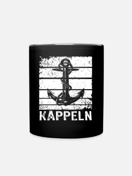 Kappeln Sprüche Kappelner Spruch - Tasse einfarbig - Schwarz