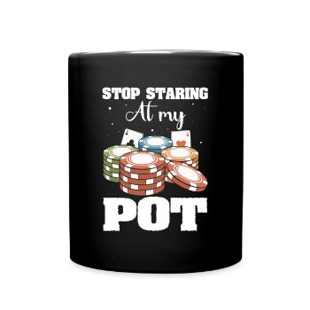 Poker Poker Cartes de Poker - Mug uni - noir - Devant